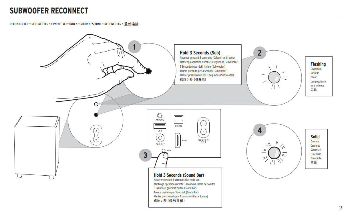 klipsch sound bar bluetooth issues