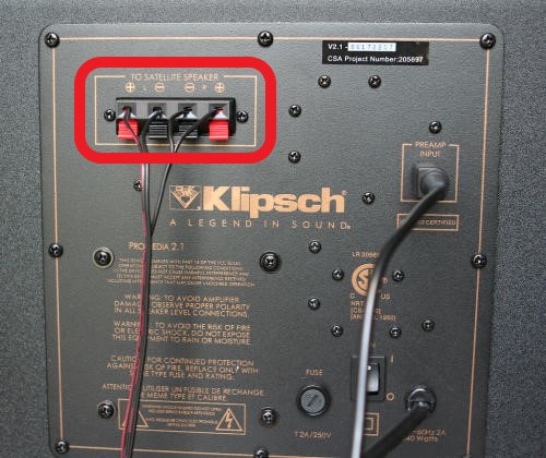 klipsch promedia 2.1 buzzing